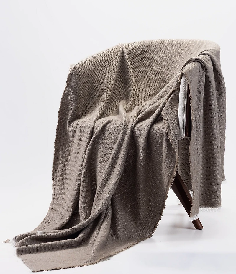 Amity Home Huxley Super Premium Comfort Fringed Throw Blanket