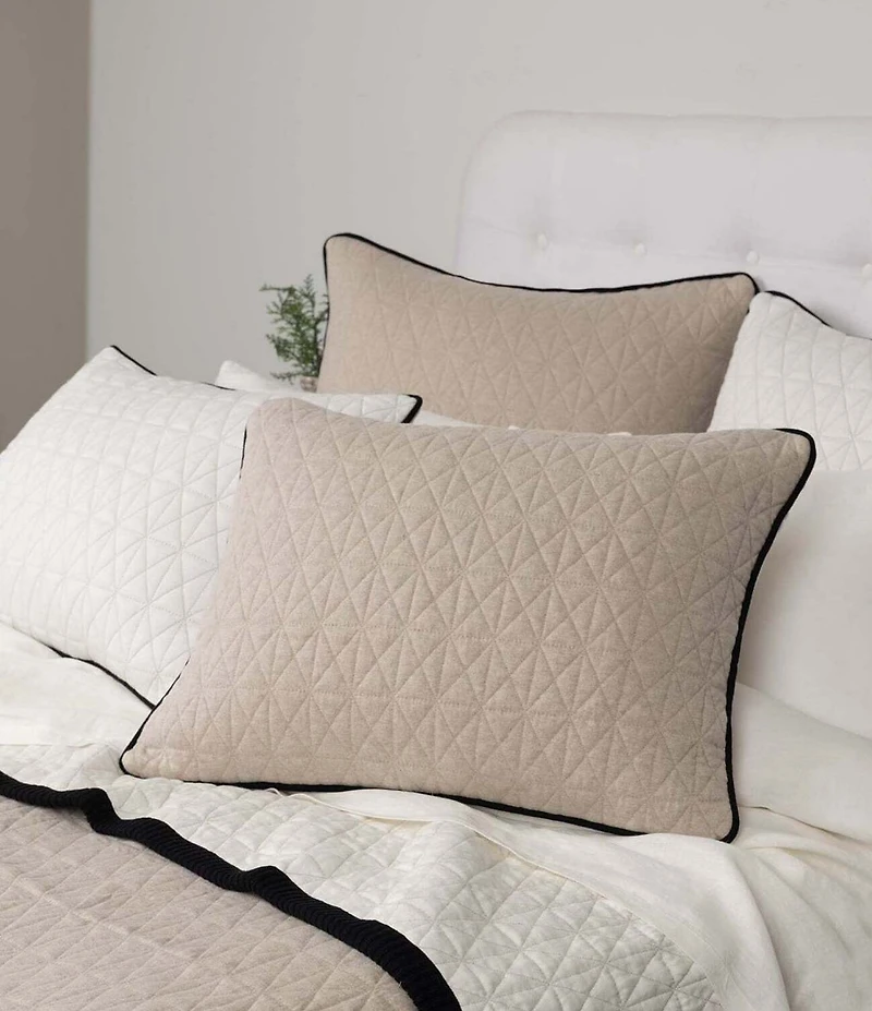Amity Home Kirk Knitted Reversible Euro Sham