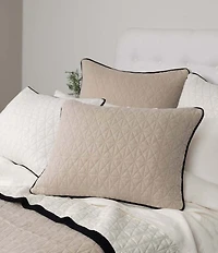 Amity Home Kirk Knitted Reversible Euro Sham