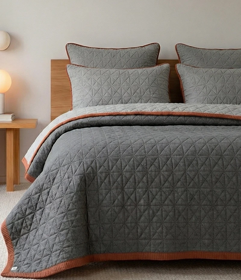 Amity Home Kirk Knitted Reversible Euro Sham