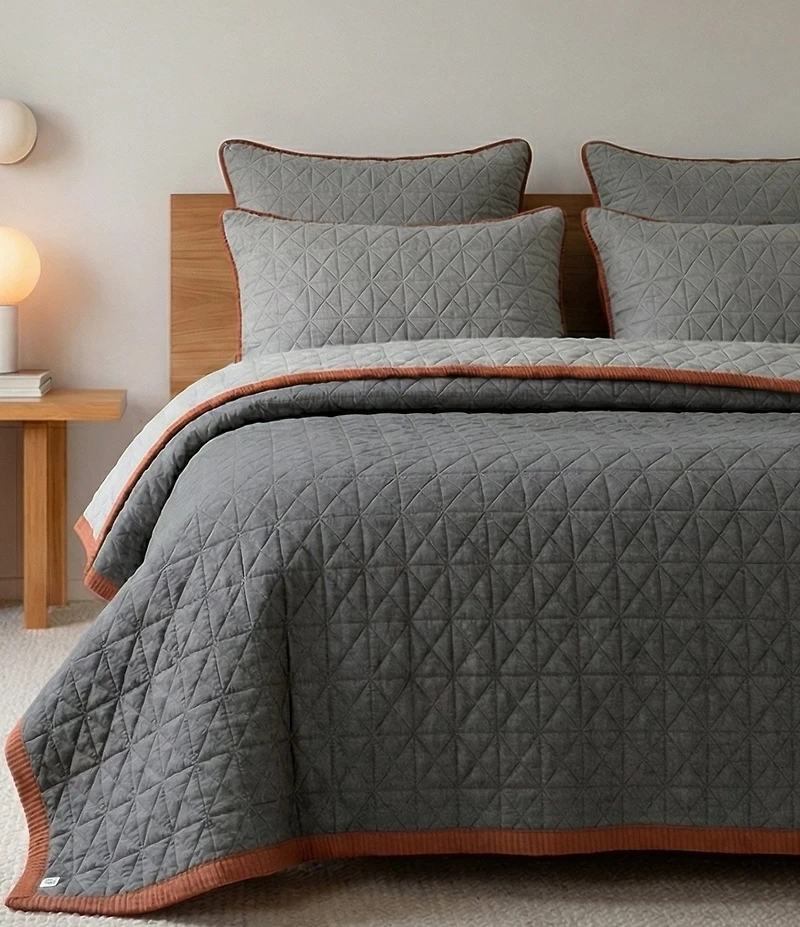 Amity Home Kirk Knitted Reversible Quilt