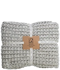Amity Home Lawrence Chunky Knit Comfort Throw