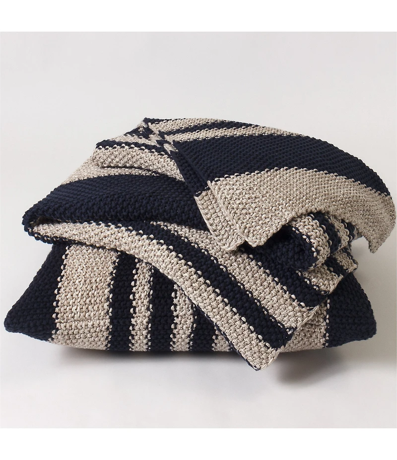 Amity Home Mathew Striped Woven Throw Blanket
