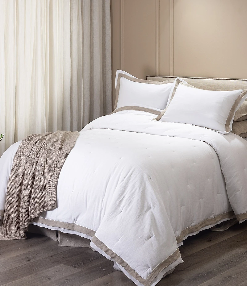 Amity Home Orfeo Linen Comforter Mini Set