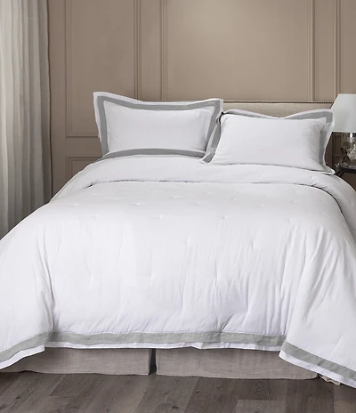 Amity Home Orfeo Linen Comforter Mini Set