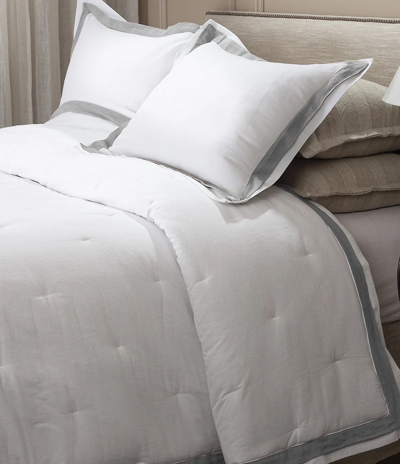 Amity Home Orfeo Linen Comforter Mini Set
