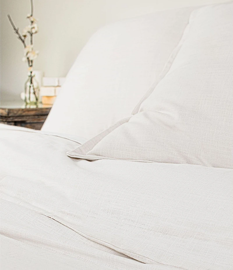 Amity Home Pure White Duvet Cover