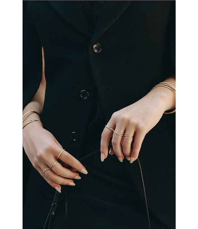 Ana Luisa Selena Bangle Bracelet