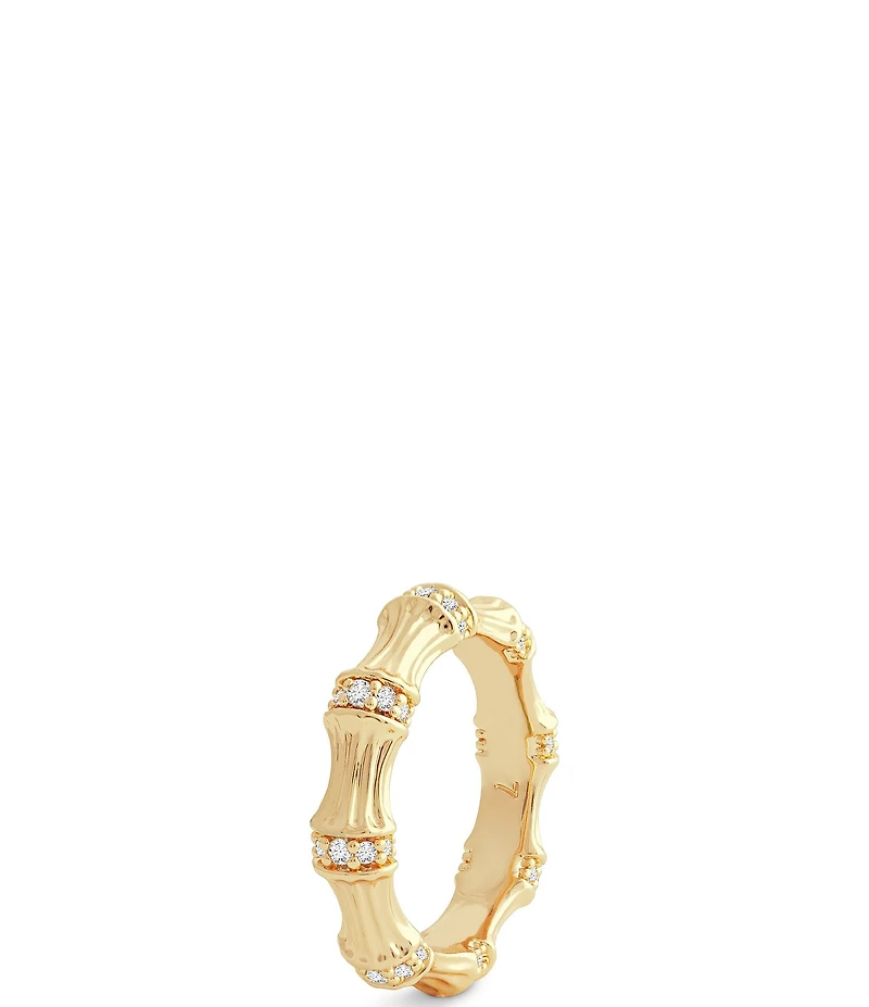 Anabel Aram Bamboo 18K Single Band Ring