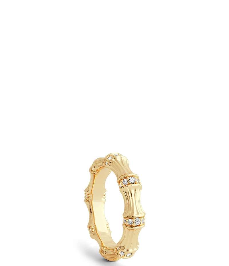 Anabel Aram Bamboo 18K Single Band Ring