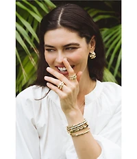 Anabel Aram Bamboo 18K Single Band Ring