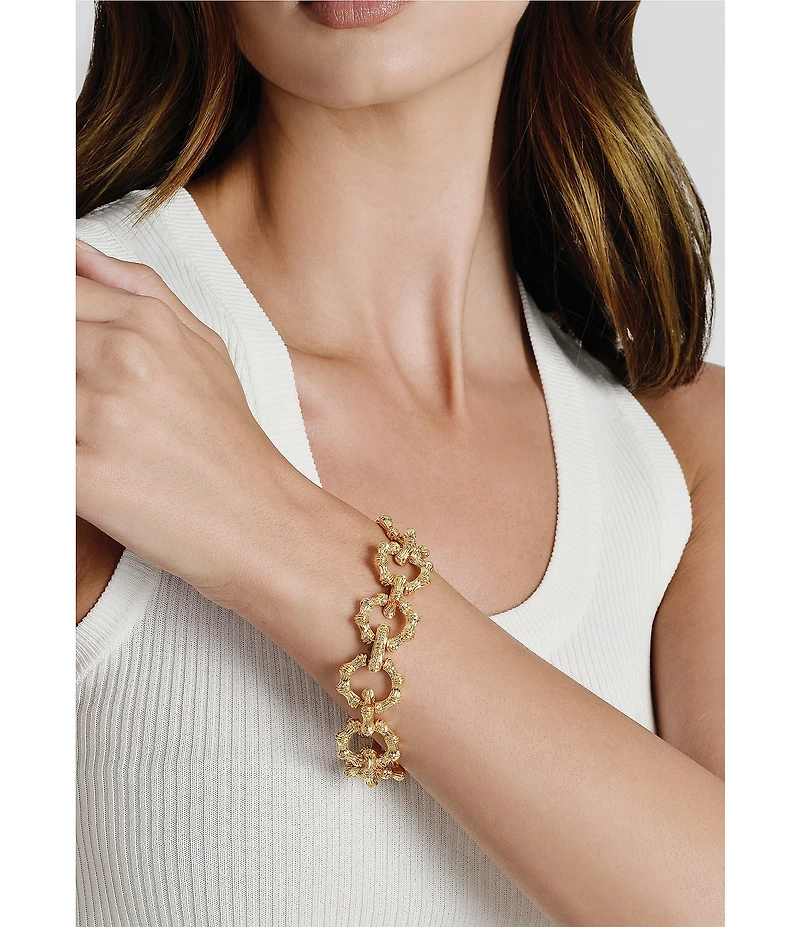 Anabel Aram Bamboo Chain Bracelet