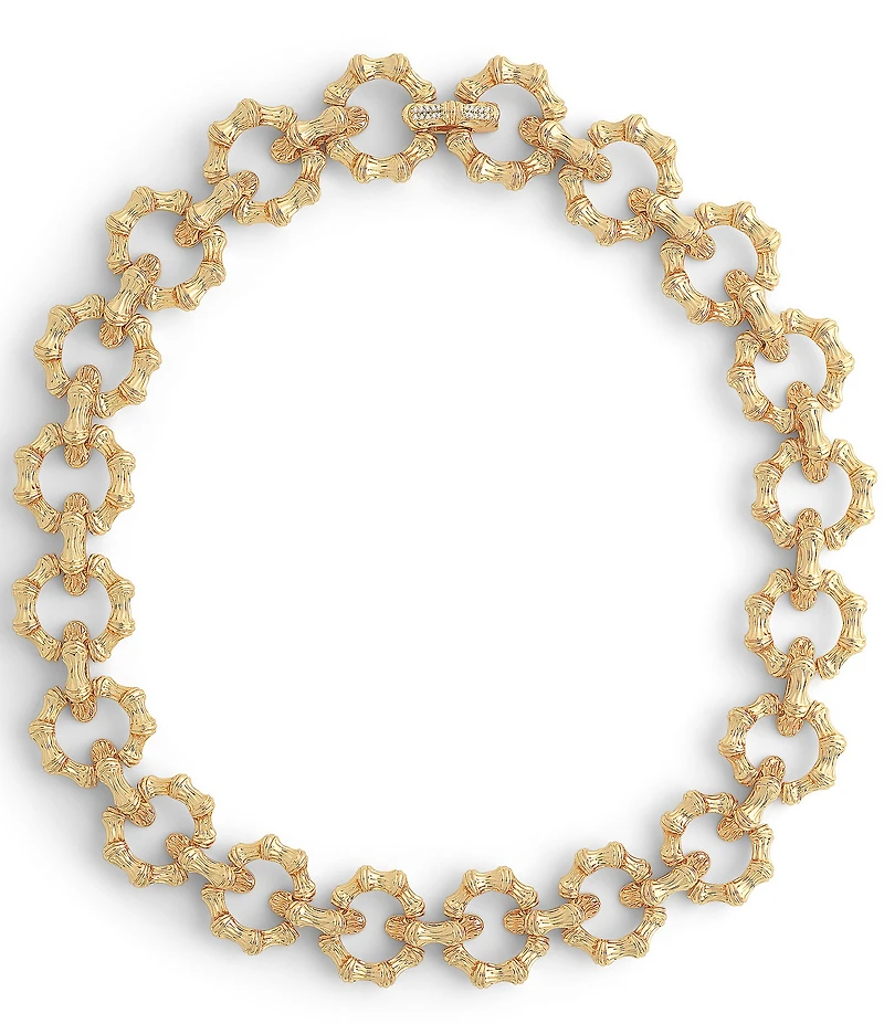 Anabel Aram Bamboo Chain Necklace