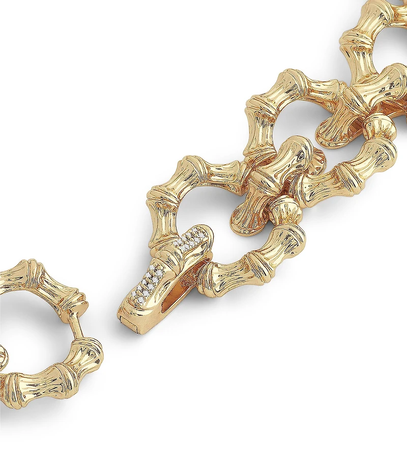 Anabel Aram Bamboo Chain Necklace