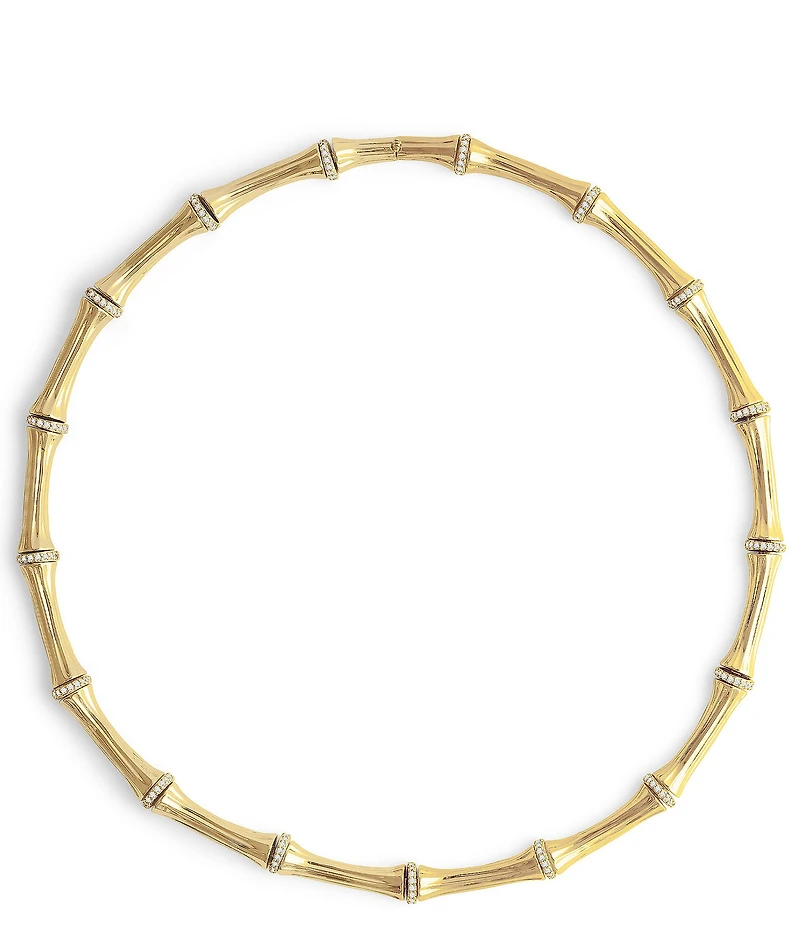 Anabel Aram Bamboo Collar Necklace