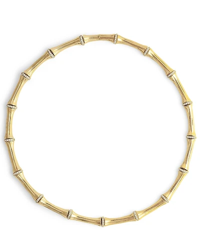 Anabel Aram Bamboo Collar Necklace