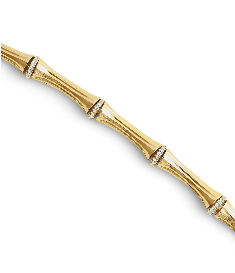 Anabel Aram Bamboo Collar Necklace