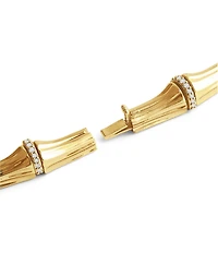 Anabel Aram Bamboo Collar Necklace
