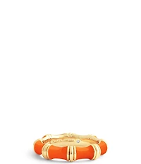 Anabel Aram Bamboo Enameled Band Ring