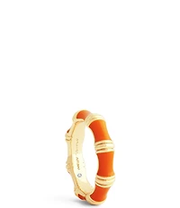 Anabel Aram Bamboo Enameled Band Ring