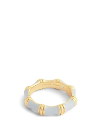 Anabel Aram Bamboo Enameled Band Ring
