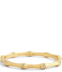 Anabel Aram Bamboo Hinged Bangle Bracelet
