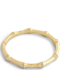 Anabel Aram Bamboo Hinged Bangle Bracelet