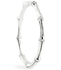 Anabel Aram Bamboo Hinged Bangle Bracelet