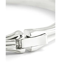 Anabel Aram Bamboo Hinged Bangle Bracelet