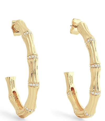 Anabel Aram Bamboo Single Hoop Earrings