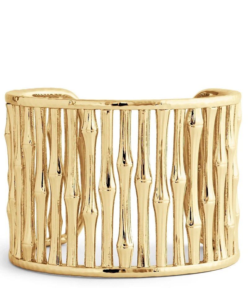 Anabel Aram Bamboo Wide Cuff Bracelet