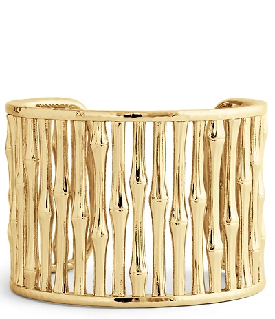 Anabel Aram Bamboo Wide Cuff Bracelet