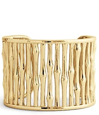 Anabel Aram Bamboo Wide Cuff Bracelet
