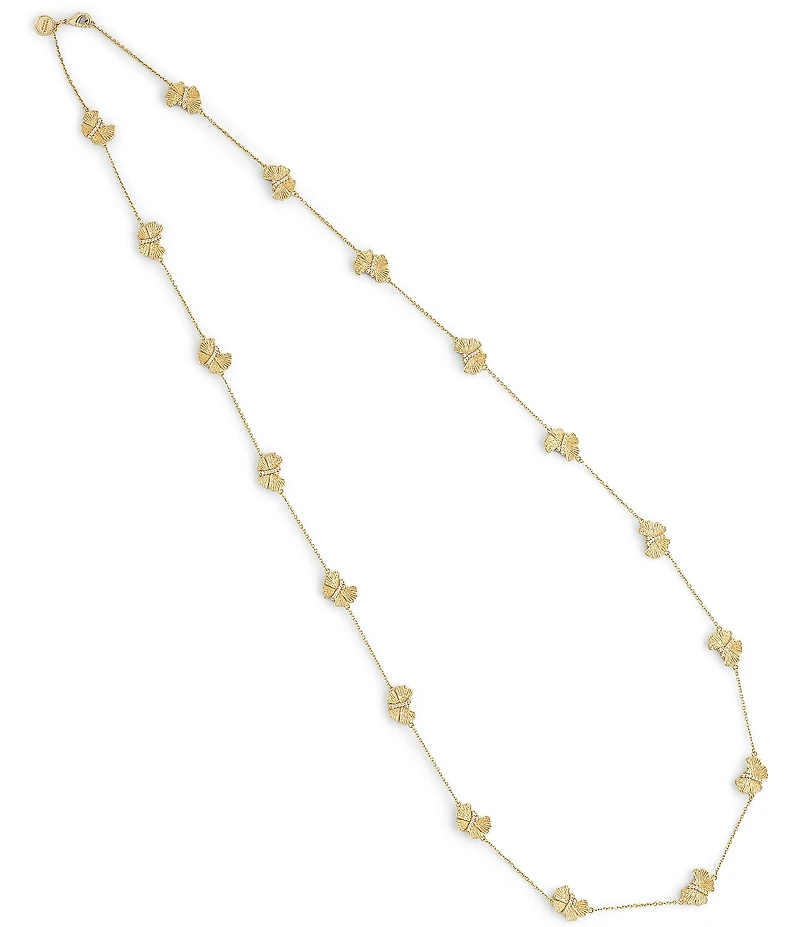 Anabel Aram Butterfly Long Station Necklace