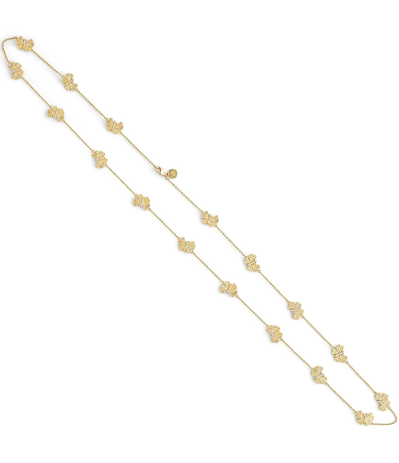 Anabel Aram Butterfly Long Station Necklace