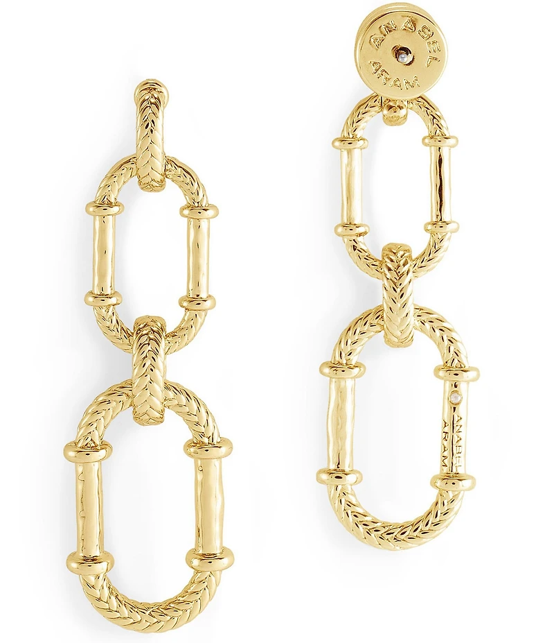 Anabel Aram Cheval Braid Drop Earrings
