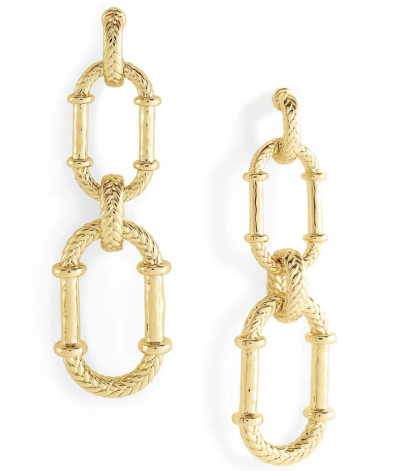 Anabel Aram Cheval Braid Drop Earrings