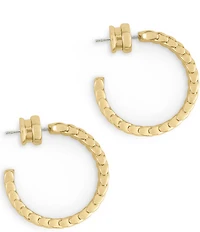 Anabel Aram Cheval Braid Hoop Earrings