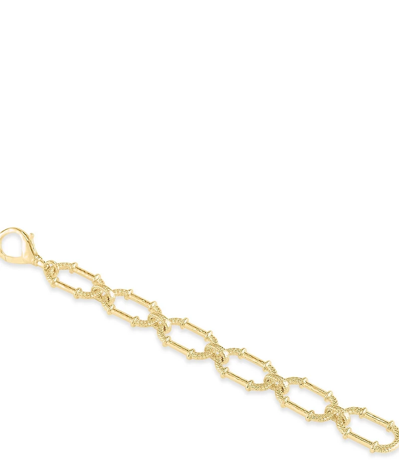Anabel Aram Cheval Braided Chain Bracelet