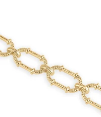 Anabel Aram Cheval Braided Chain Bracelet