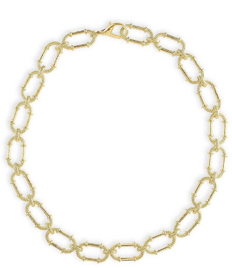 Anabel Aram Cheval Braided Chain Necklace