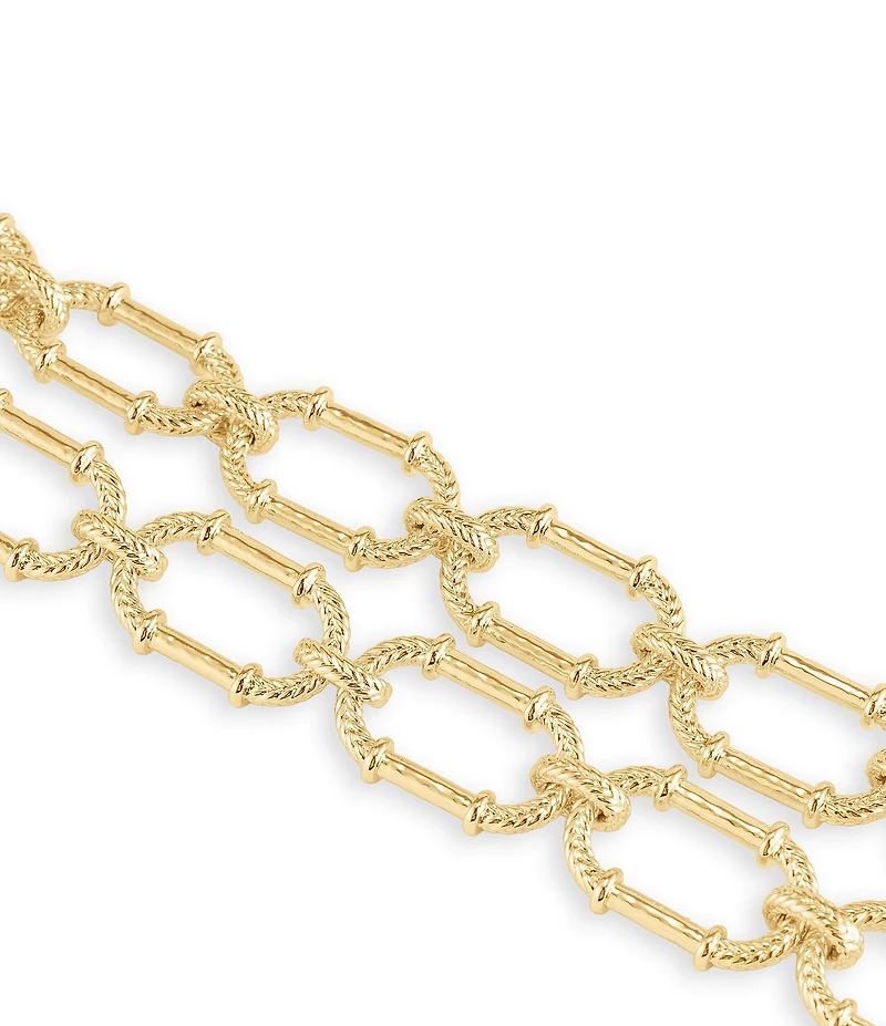 Anabel Aram Cheval Braided Chain Necklace