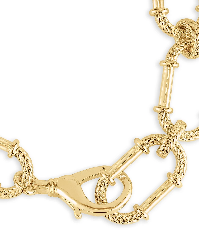 Anabel Aram Cheval Braided Chain Necklace