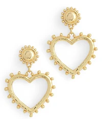 Anabel Aram Heart Drop Earrings