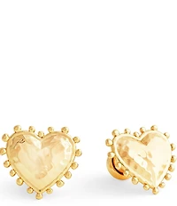 Anabel Aram Heart Stud Earrings