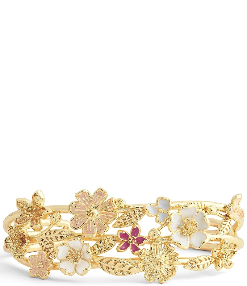 Anabel Aram Wildflowers Cuff Bracelet