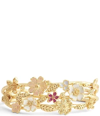Anabel Aram Wildflowers Cuff Bracelet