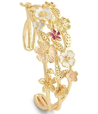 Anabel Aram Wildflowers Cuff Bracelet