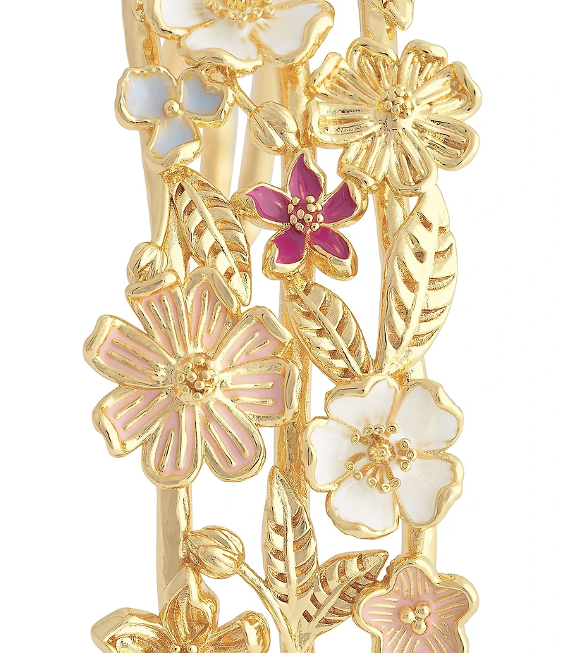 Anabel Aram Wildflowers Cuff Bracelet