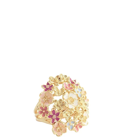 Anabel Aram Wildflowers Gathered Statement Ring